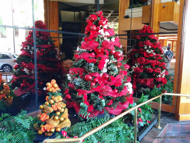 Hyatt Regency Waikiki Christmas Tree 2013