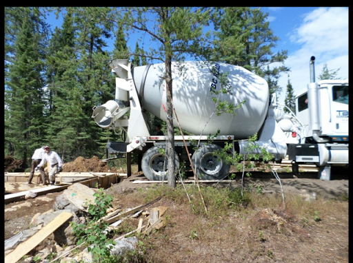 Aiki Homestead Calling In The Ready Mix Concrete For Our Footings 