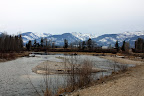 Looking south from the east side of Victor Bridge