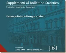 Supplemento al Bollettino Statitistico. Novembre 2013