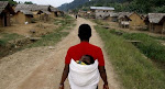 Une femme victime de viol dans le village de Luvungi (RDC), le 3 septembre 2010. AFP/MARC HOFFER