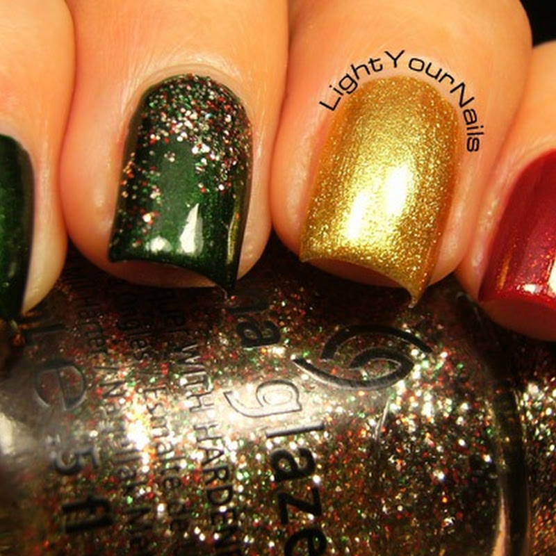 12 days of Christmas: festive colours/glitters