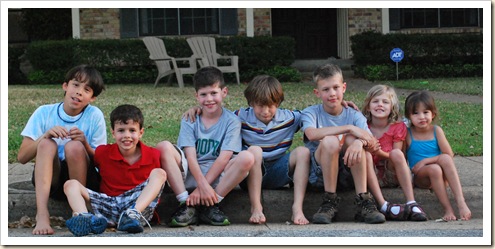 6 normal kids and christopher