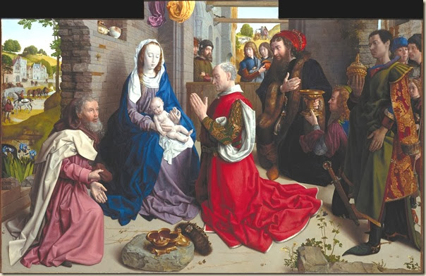 Hugo van der Goes, Adoration des Mages1440-82 Hugo van der Goes, Adoration des Mages1440-82