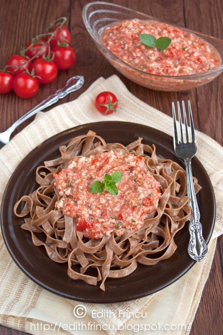 paste cu pesto de rosii 1