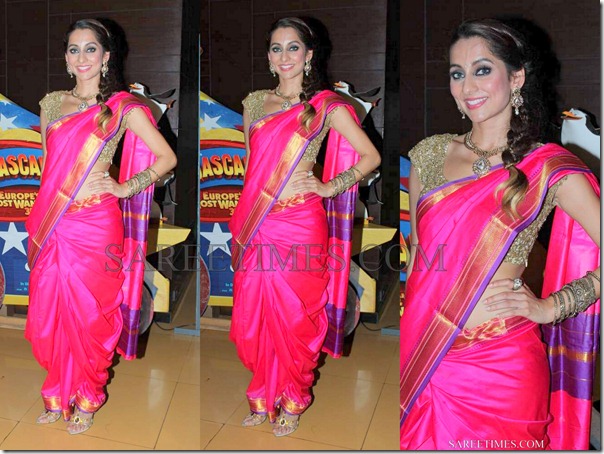 Anusha_Dandekar_Silk_Saree