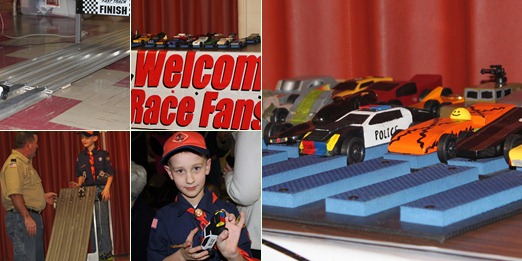 View 2013 Pine Wood Derby - Race Day