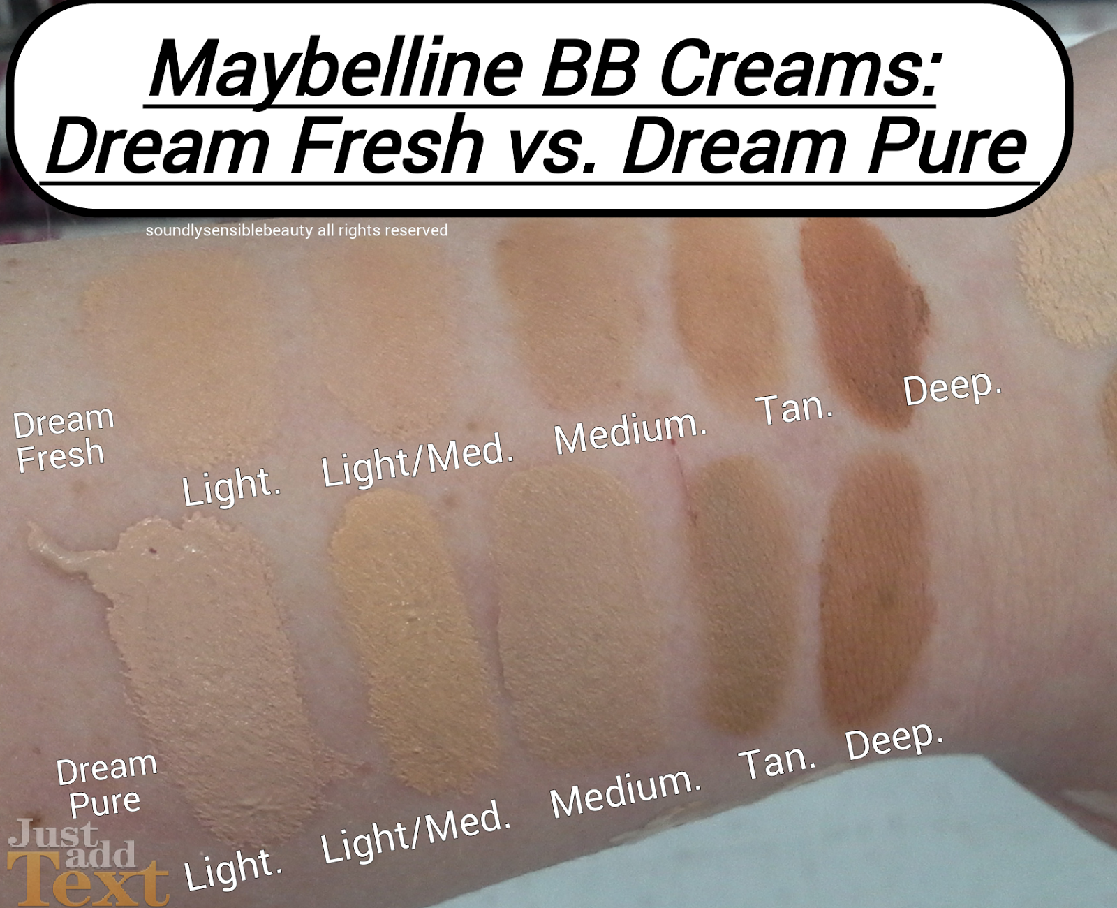 Maybelline Dream Pure BB Cream (Vs. Maybelline Dream Fresh BB Cream