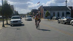 Cycle NC 2011 - downtown Plymouth, NC finish line.