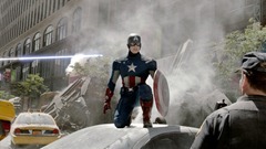 “Marvel's The Avengers”<br /><br />Captain America (Chris Evans)<br /><br />Ph: Film Frame <br /><br />© 2011 MVLFFLLC.  TM & © 2011 Marvel.  All Rights Reserved.