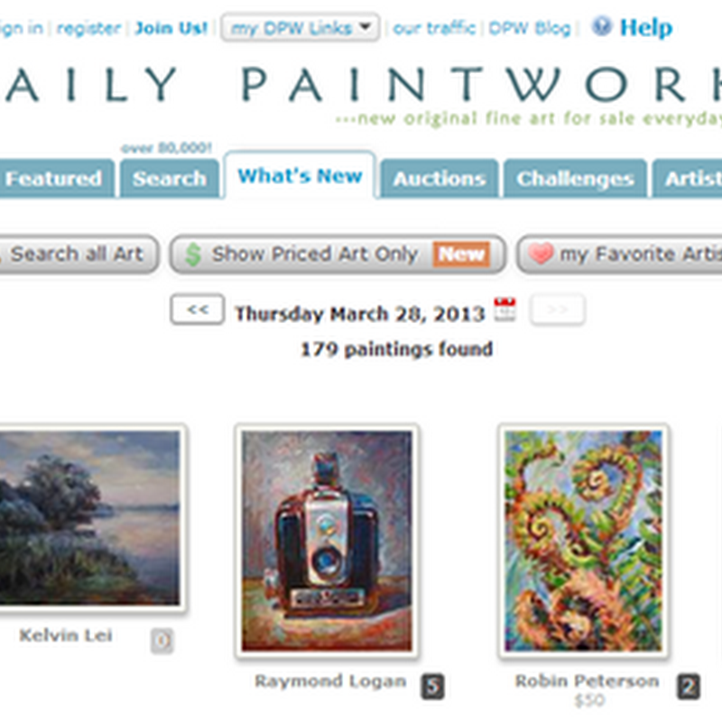 Daily Paintworks Review and Features - Sell Original Art