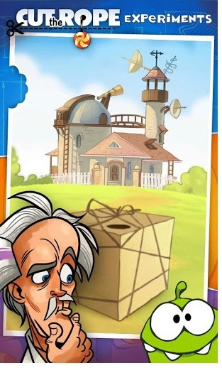 Cut the rope experiments game