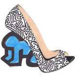 Crazy Cartooned Heels The 'Keith Haring' Shoe Line by Nicholas Kirkwood is Popping With Color
