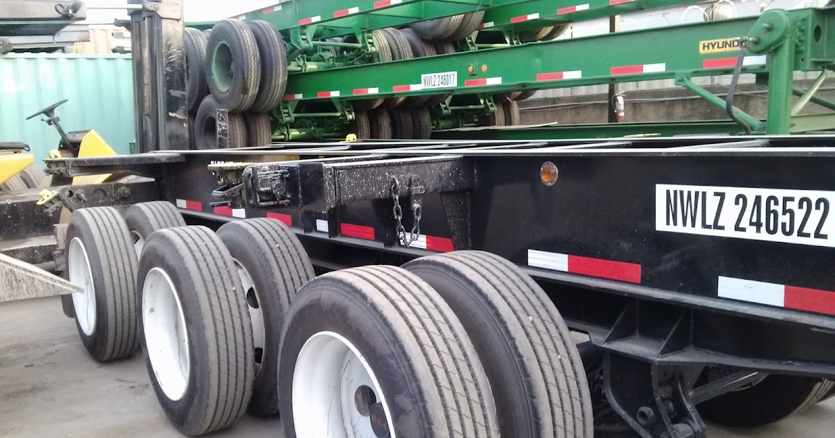 CONTAINER CHASSIS & PARTS Combo chassis 20'/40'