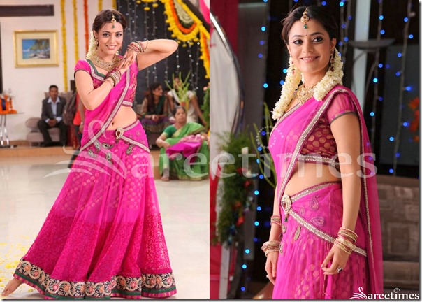 Nisha_Agarwal_Pink_Half_Saree