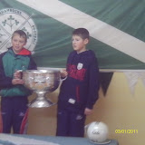 Andrew O Grady and Cormac Scriven, two of our under 13 players in 2011