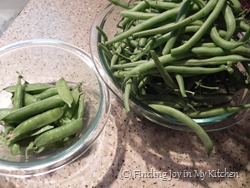 Green Beans and Peas