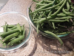 Green Beans and Peas Green Beans and Peas
