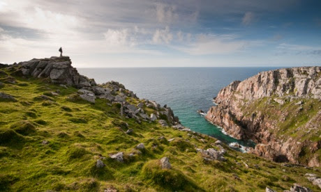 Coast path at Bosigran, West Penwith, Cornwall