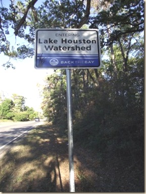 Watershed sign