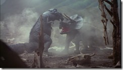 The Last Dinosaur Triceratops Fight