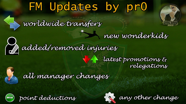Winter Transfer and Data Update by pr0 FM 2013 Winter Transfer and Data Update by pr0 FM 2013