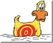 duck in bullseye