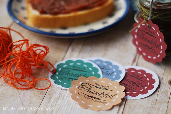 We are so thankful for your friendship gift tags We are so thankful for your friendship gift tags