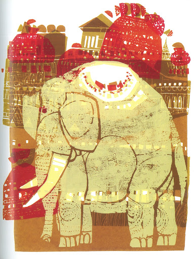 This serigraph has a very Indian feel to it. King Elephant 17x23 Serigraph cira 1976. This serigraph has a very Indian feel to it. King Elephant 17x23 Serigraph cira 1976.