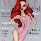 Princesas da Disney na Vogue por Dante Taylor
