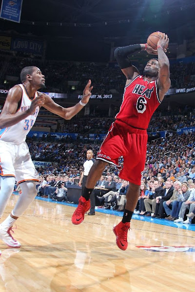 LBJ Powers Heat in new PEs Ends Streak by Shooting ONLY 58