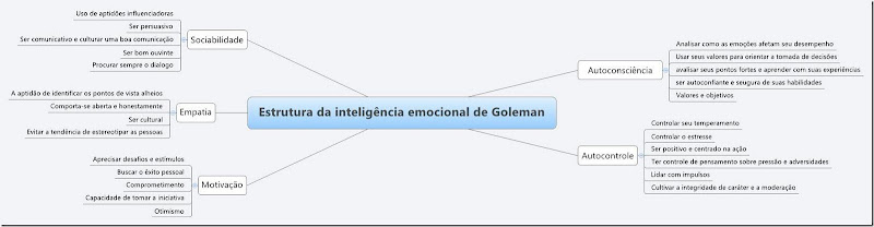 Estrutura da inteligência emocional de Goleman