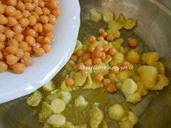 lcdr olio, aglio, polpa delle zucchine e ceci lcdr olio, aglio, polpa delle zucchine e ceci