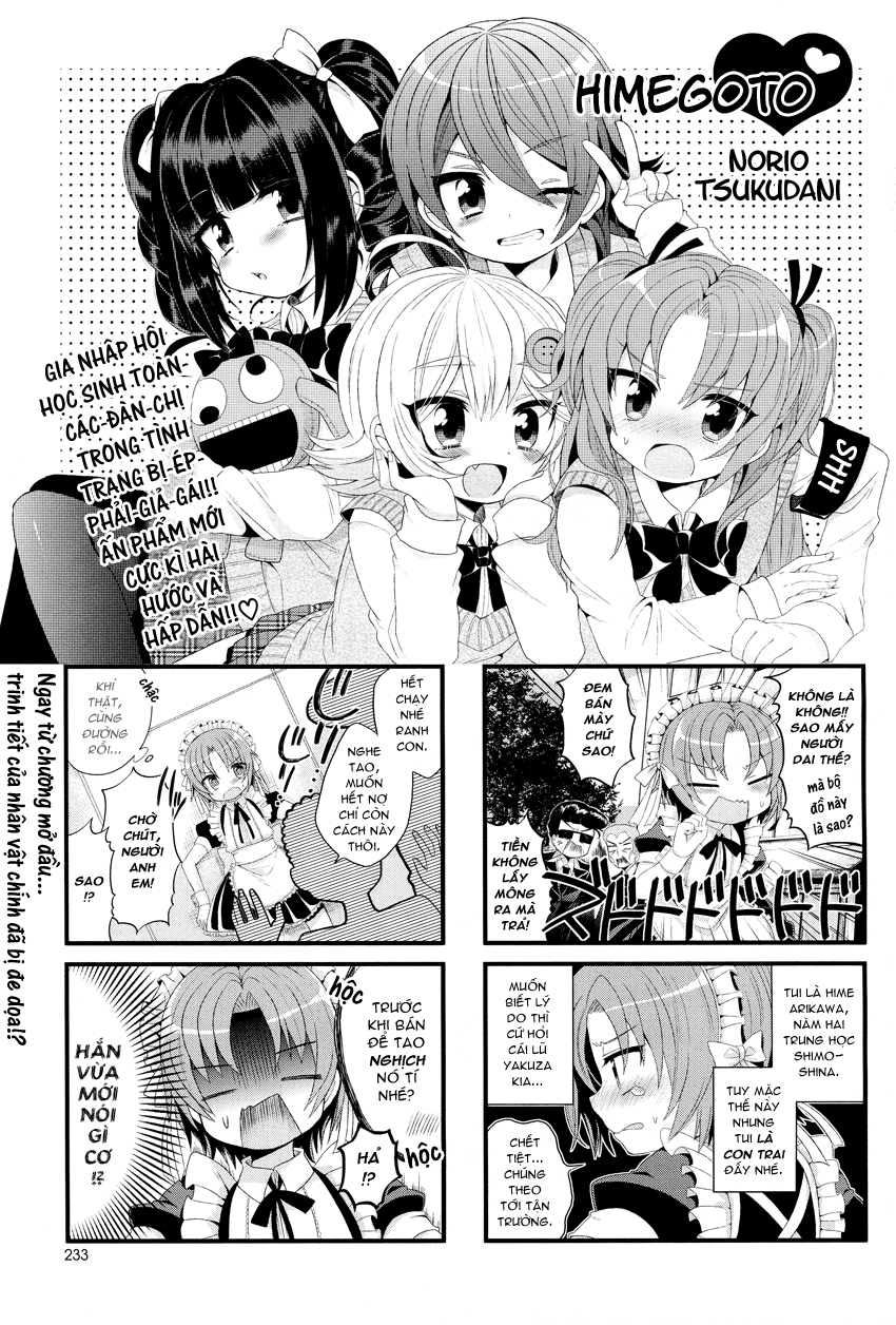 Chuyển giới công chúa chap 1