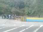 bikers on the express highway. (this photo is taken by nokia 5800, bus moving >70KMps )
