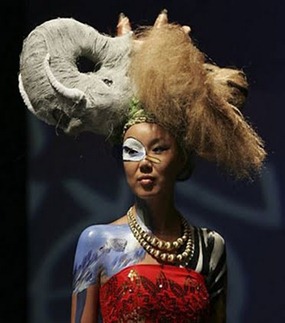 rambut fesyen gajah rambut fesyen gajah