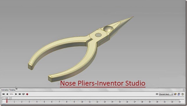 Nose Pliers-Inventor Studio_1