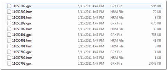 Polar RCX5 Local Training Data Export-Download