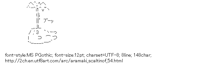 Aramaki Scaltinof,Blast Out