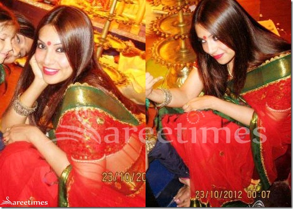 Bipasha_Basu_Red_Saree