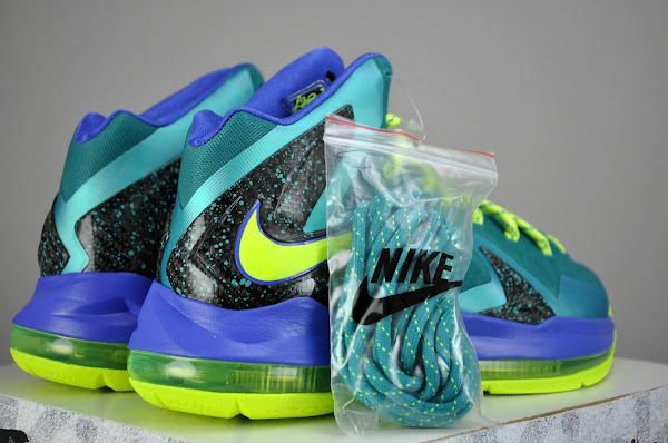 Nike LeBron X PS Elite Sport TurquoiseVoltViolet Force