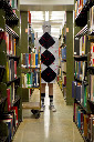 Bill the Librarian, 24X36in, & 16X24 in,digital print on rag archival paper, edition of 15