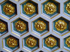 Detalhe do teto da Sala das Merendas - Palácio de Queluz - 04/01/09