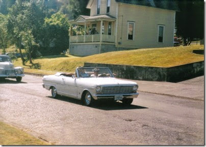11 1964 Chevrolet Chevy II Nova Convertible in the Rainier Days in the Park Parade on July 13, 1996