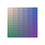 color palette 39, 2012, digital c-print (single edition), 40 x 40 in.