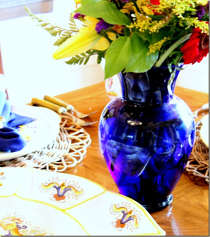 Birthday Flower Tablescape 2012 026