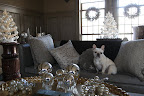 Martha asked Laura Acuna to decorate the house for Christmas.  I think she did a great job!