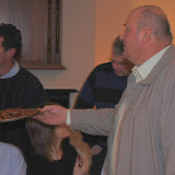 Go On, Go On, Go on - Christy handing out the last of the sausages