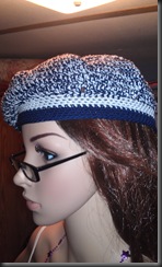 beret side view