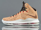 nike lebron 10 gr cork championship 12 02 @KingJames Wears NSWs Nike LeBron X Cork Off the Court